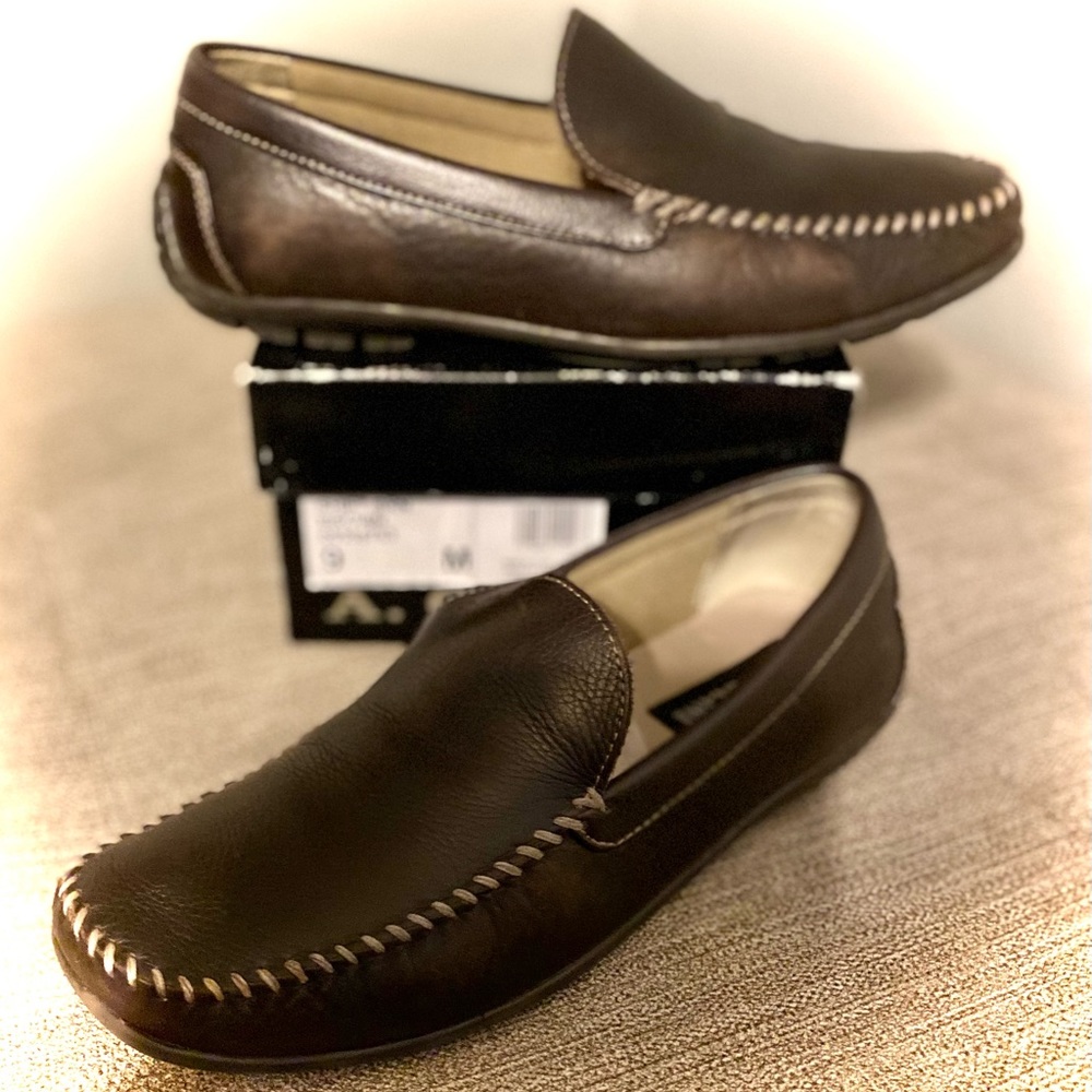 A. Cellini Brown loafer size 9